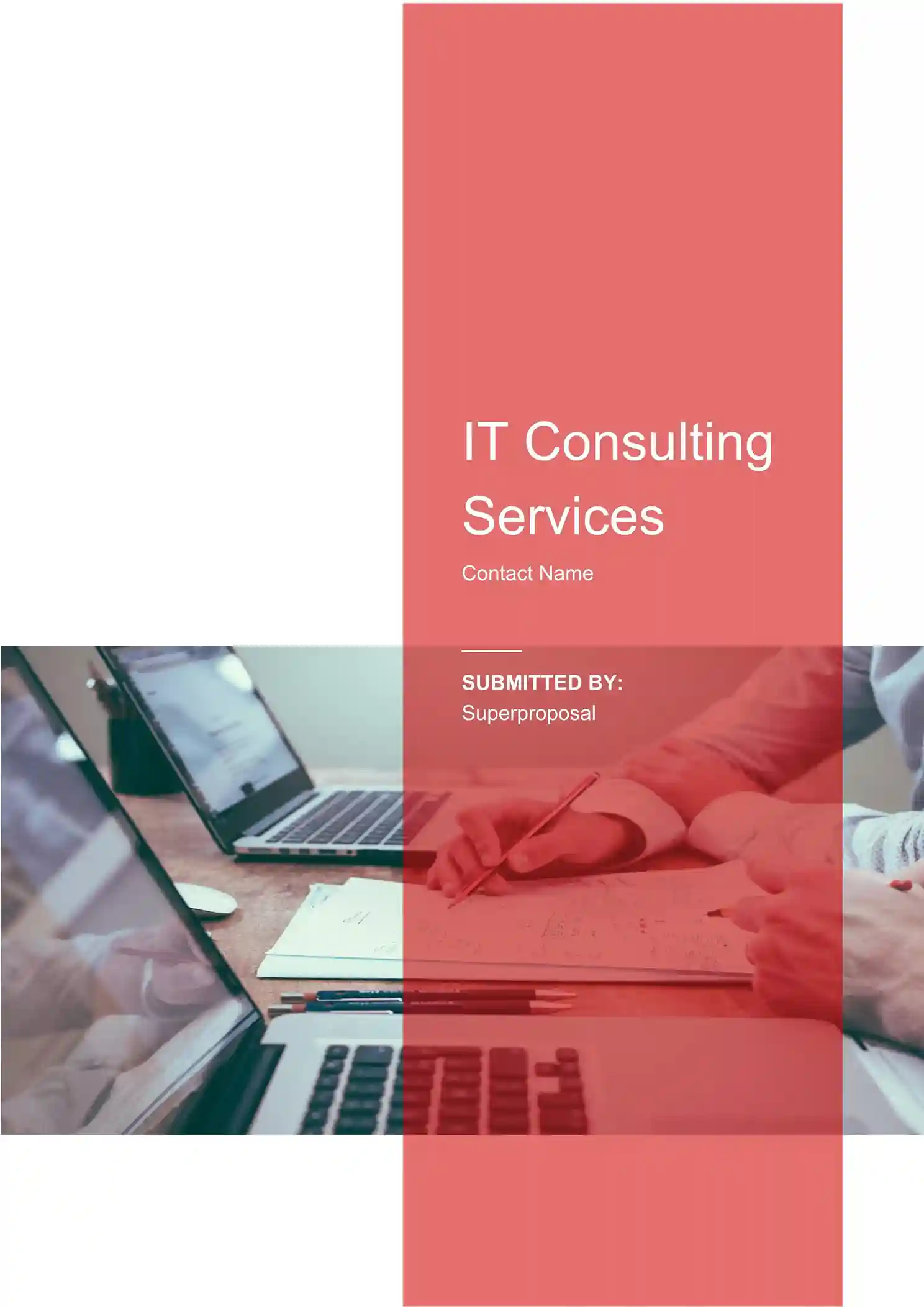 it consulting services business template