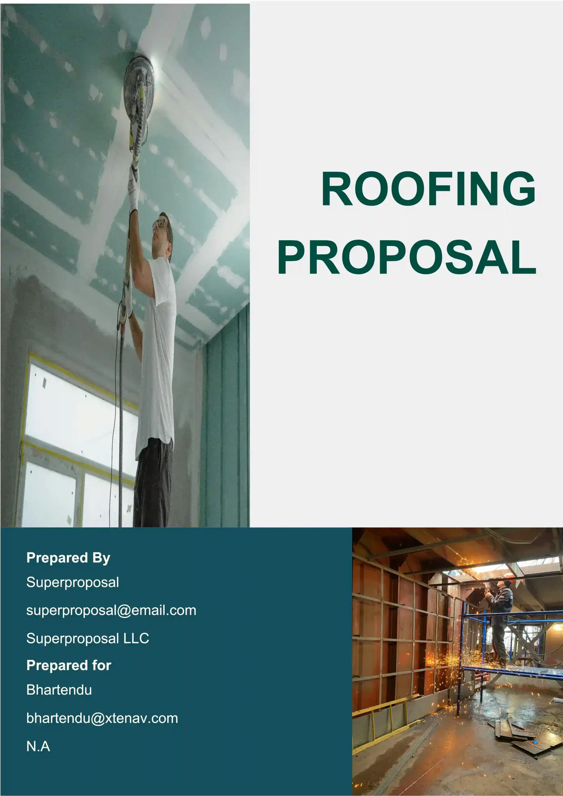 Free Roofing Proposal Template | PDF Template