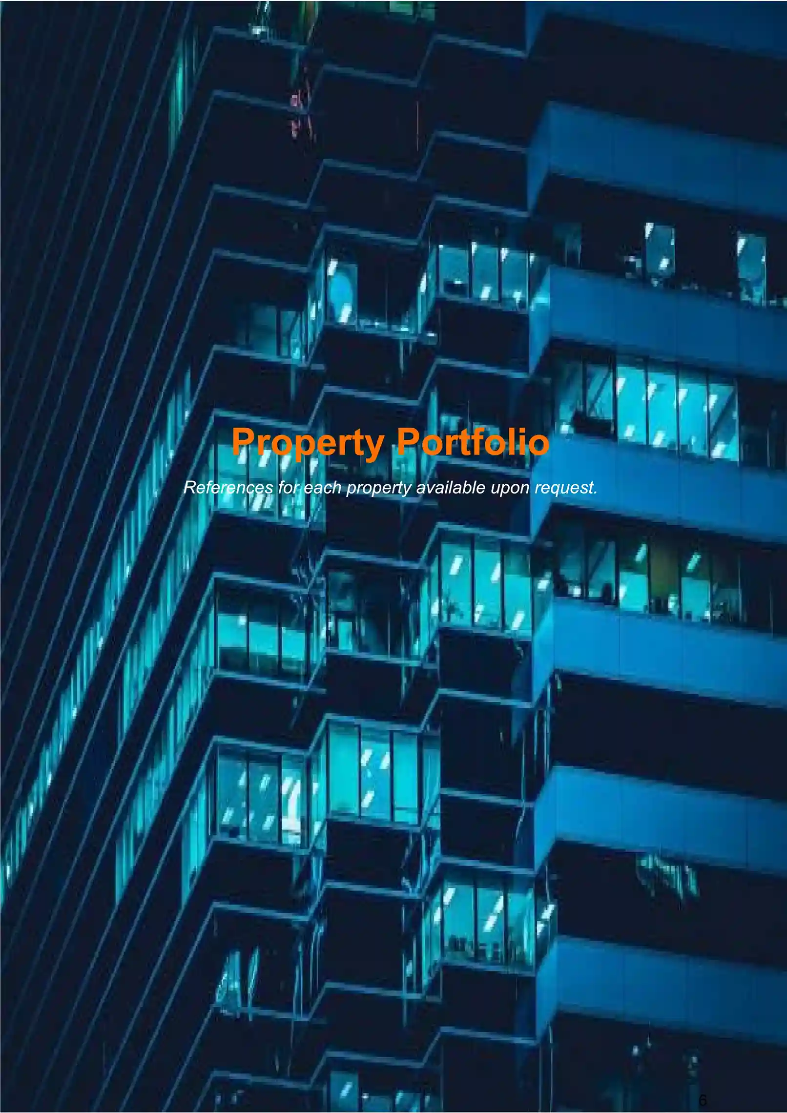 property-management proposal property portfolio