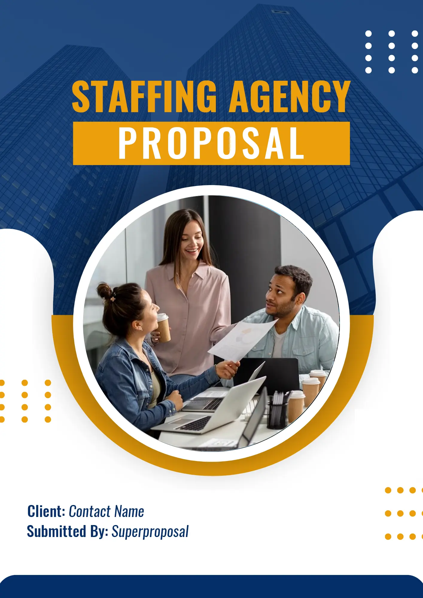 staffing agency proposal template