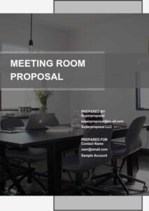 meeting room proposal template