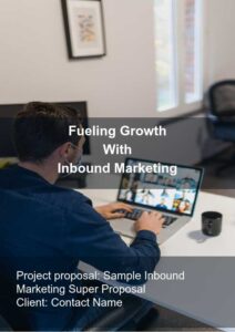 inbound marketing proposal template