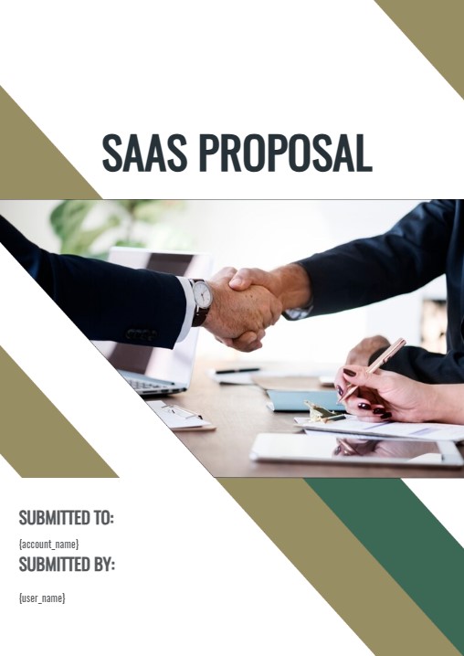 saas proposal template