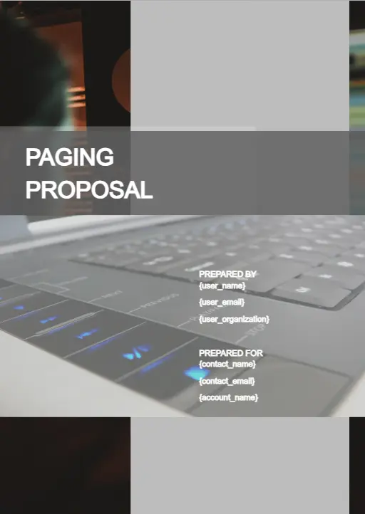 paging proposal